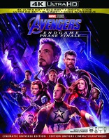 Avengers: Endgame 4K (Blu-ray Movie), temporary cover art