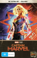 Captain Marvel 4K (Blu-ray Movie), temporary cover art