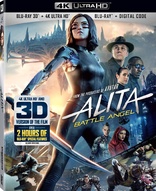 Alita: Battle Angel 4K + 3D (Blu-ray Movie)