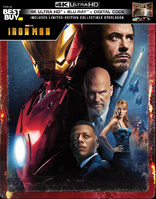 Iron Man 4K (Blu-ray Movie), temporary cover art