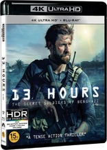 13 Hours: The Secret Soldiers of Benghazi 4K (Blu-ray Movie)