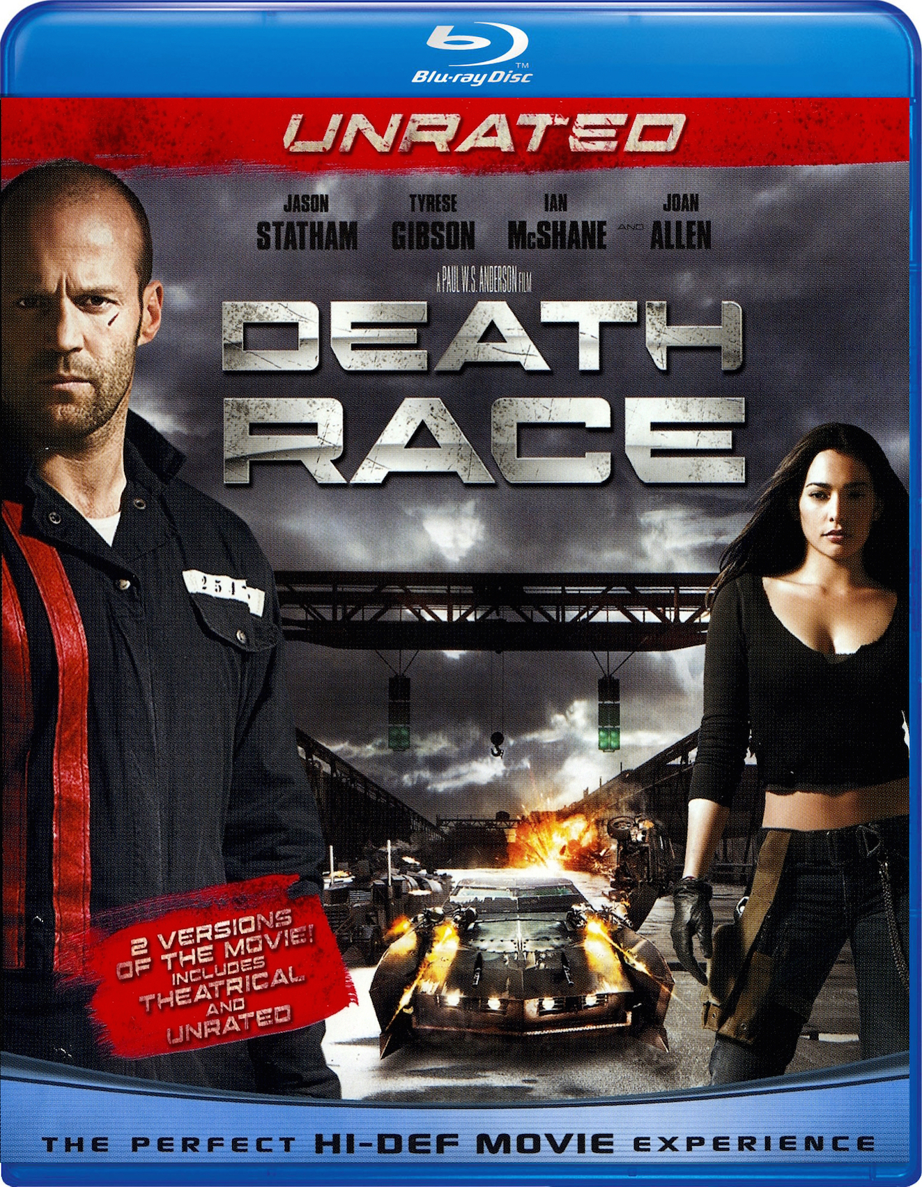 Death Race (2008) UNRATED 1080p-720p-480p BluRay ORG. [Dual Audio] [Hindi or English] x264 ESubs