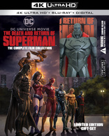 The Death and Return of Superman: The Complete Film Collection Giftset 4K (Blu-ray Movie)