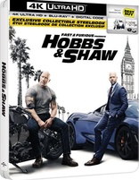 Fast & Furious Presents: Hobbs & Shaw 4K (Blu-ray Movie), temporary cover art