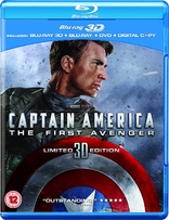 Captain America: The First Avenger 3D (Blu-ray Movie)