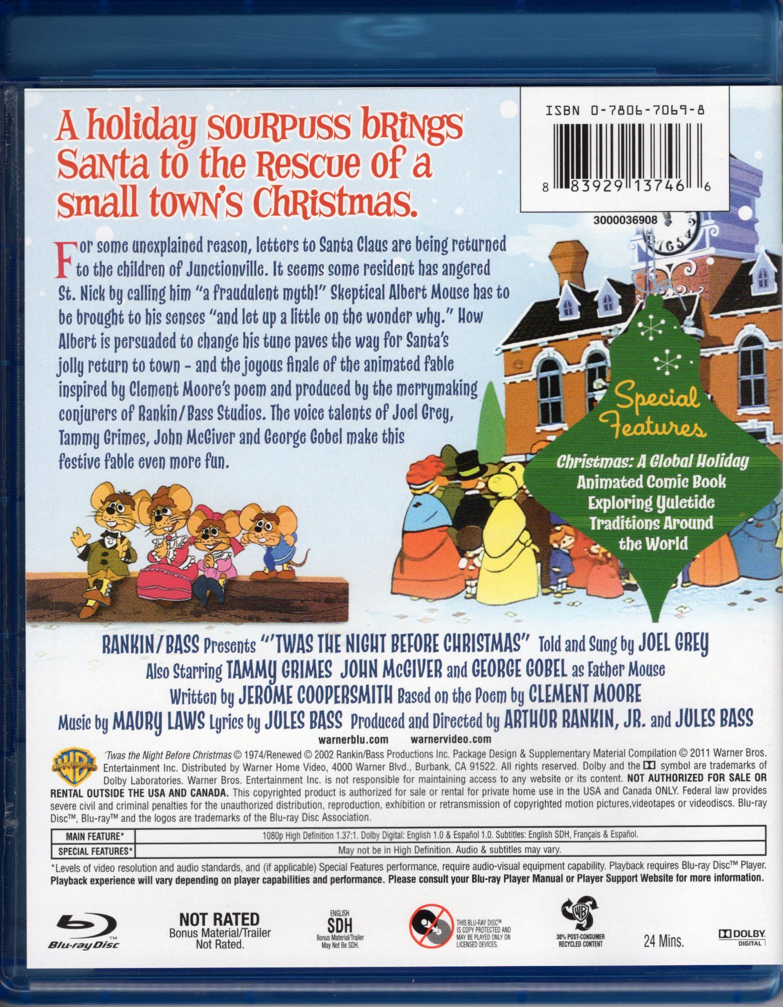 Art Carney Twas The Night Before Christmas