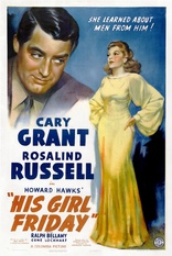 His Girl Friday (Blu-ray Movie)