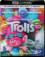 Trolls 4K (Blu-ray Movie)