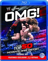 WWE: OMG! - The Top 50 Incidents in WWE History (Blu-ray Movie), temporary cover art