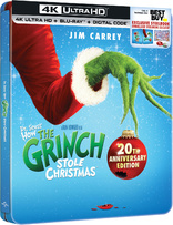 Dr. Seuss' How the Grinch Stole Christmas 4K (Blu-ray Movie)