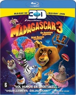 Madagascar 3: Europe's Most Wanted 3D (Blu-ray Movie)