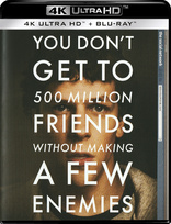 The Social Network 4K (Blu-ray Movie), temporary cover art