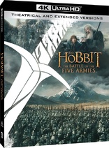 The Hobbit: The Battle of the Five Armies 4K (Blu-ray Movie)