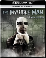 The Invisible Man 4K (Blu-ray Movie)