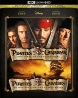 Pirates of the Caribbean: The Curse of the Black Pearl 4K (Blu-ray Movie)