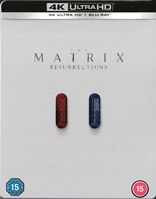 The Matrix Resurrections 4K (Blu-ray Movie), temporary cover art