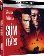 The Sum of All Fears 4K (Blu-ray Movie)