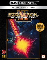 Star Trek VI: The Undiscovered Country 4K (Blu-ray Movie), temporary cover art