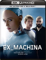 Ex Machina 4K (Blu-ray Movie), temporary cover art