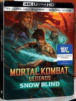 Mortal Kombat Legends: Snow Blind 4K (Blu-ray Movie), temporary cover art