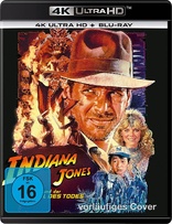 Indiana Jones and the Temple of Doom 4K (Blu-ray Movie), temporary cover art