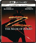 The Mask of Zorro 4K (Blu-ray Movie)