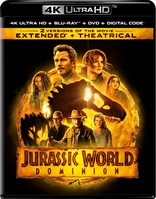 Jurassic World: Dominion 4K (Blu-ray Movie)