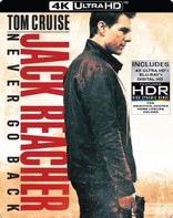 Jack Reacher: Never Go Back 4K (Blu-ray Movie)