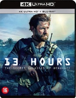 13 Hours: The Secret Soldiers of Benghazi 4K (Blu-ray Movie)