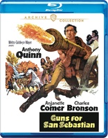 Guns for San Sebastian (Blu-ray Movie), temporary cover art