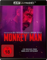 Monkey Man 4K (Blu-ray Movie)