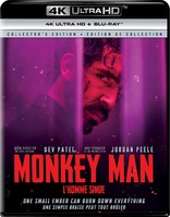 Monkey Man 4K (Blu-ray Movie)