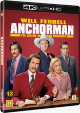 Anchorman: The Legend of Ron Burgundy 4K (Blu-ray Movie)