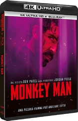 Monkey Man 4K (Blu-ray Movie)