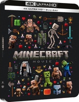 A Minecraft Movie 4K Steelbook 1 (Blu-ray Movie)