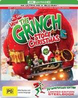 Dr. Seuss' How the Grinch Stole Christmas 4K (Blu-ray Movie)