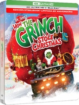 Dr. Seuss' How the Grinch Stole Christmas 4K (Blu-ray Movie)