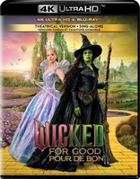 Wicked: For Good 4K (Blu-ray Movie)