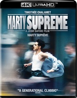 Marty Supreme 4K (Blu-ray Movie)
