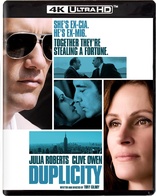 Duplicity 4K (Blu-ray Movie)