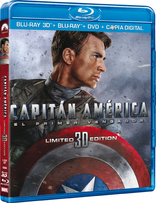 Captain America: The First Avenger 3D (Blu-ray Movie), temporary cover art