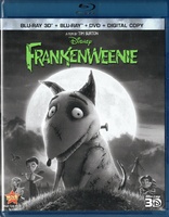 Frankenweenie 3D (Blu-ray Movie)