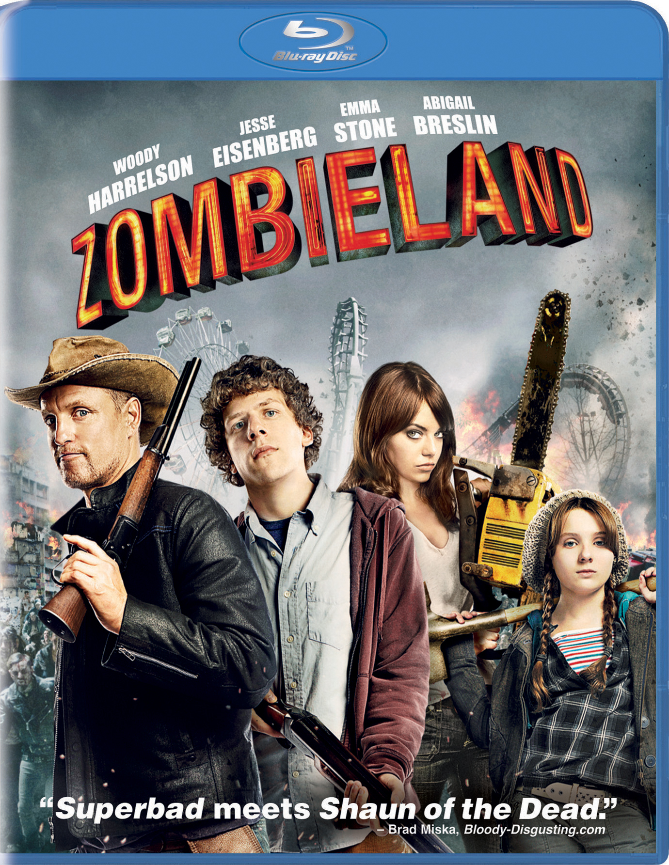 Zombieland (2009) Tierra de Zombies (2009) Bienvenidos a Zombieland (2009) [AC3 5.1 + SUP] [Blu Ray-Rip] [GOOGLEDRIVE*] 8211_front