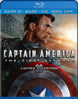 Captain America: The First Avenger 3D (Blu-ray Movie)