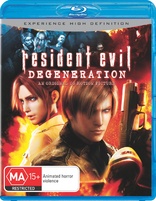 Resident Evil: Degeneration (Blu-ray Movie)