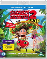 Cloudy with a Chance of Meatballs 2 3D (Blu-ray Movie)