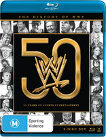 WWE: The History of WWE - 50 Years of Sports Entertainment (Blu-ray Movie)