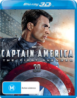 Captain America: The First Avenger 3D (Blu-ray Movie)