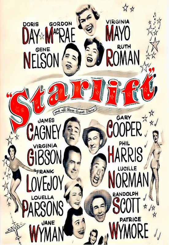 Resultado de imagen de starlift 1951 movie poster