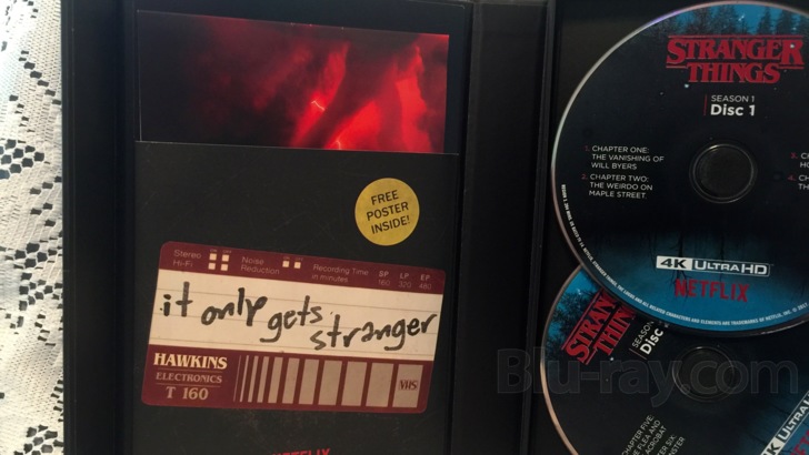 Stranger Things Season 1 4k Blu Ray Collectors Edition